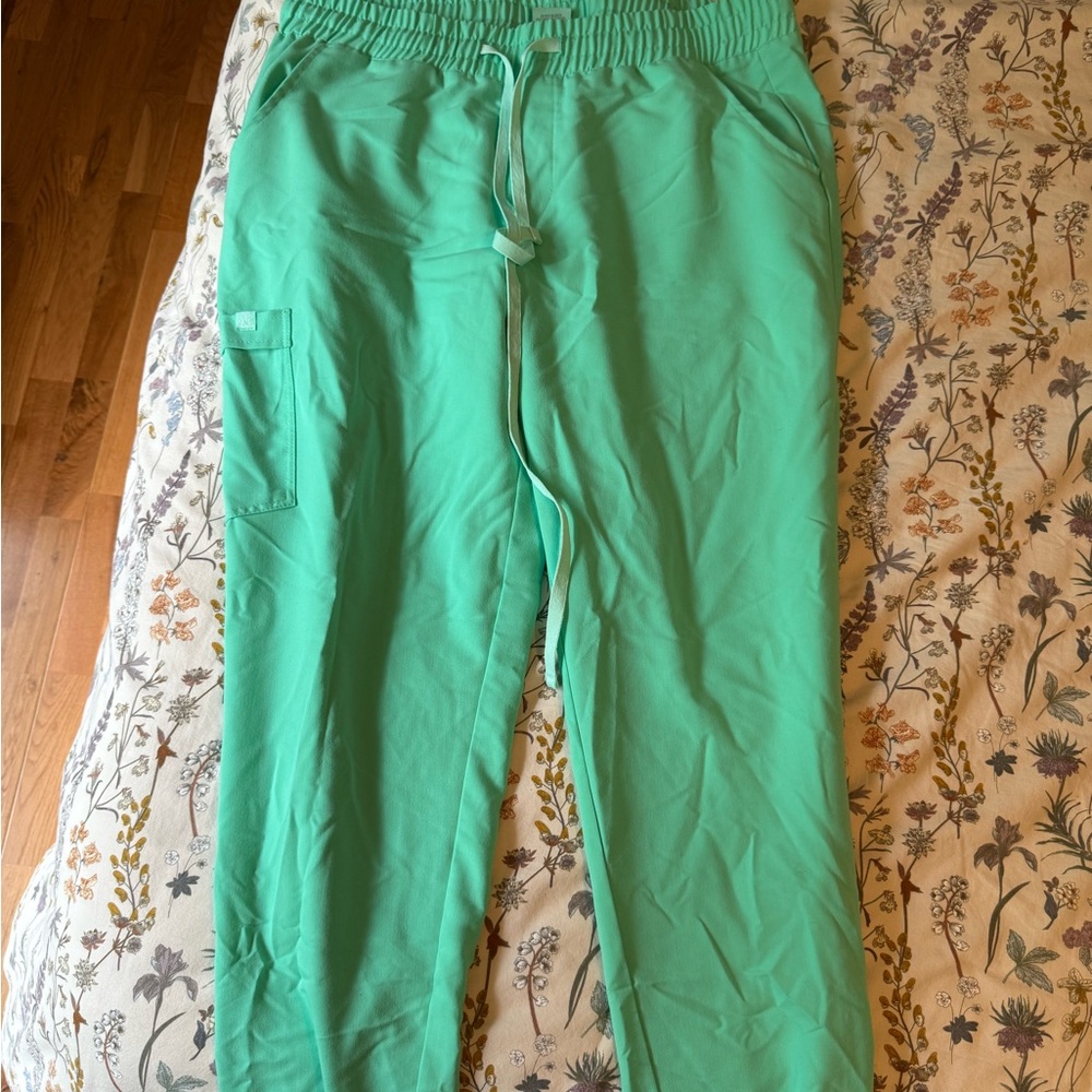 Garde malade Fiji green scrub Pants